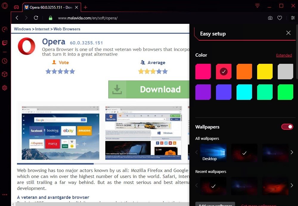 Opera GX 99.0.4788.75 instal the new version for windows