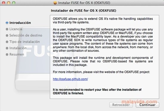 Mac Fuse For Mac Os X