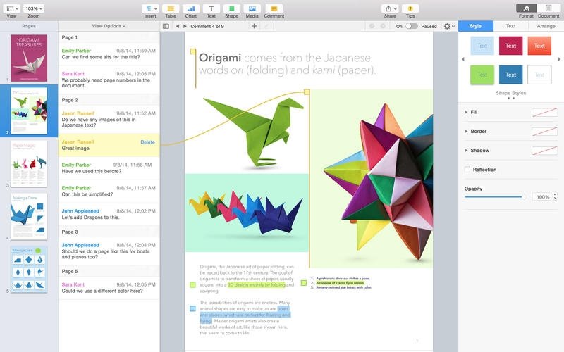 pages for mac free download