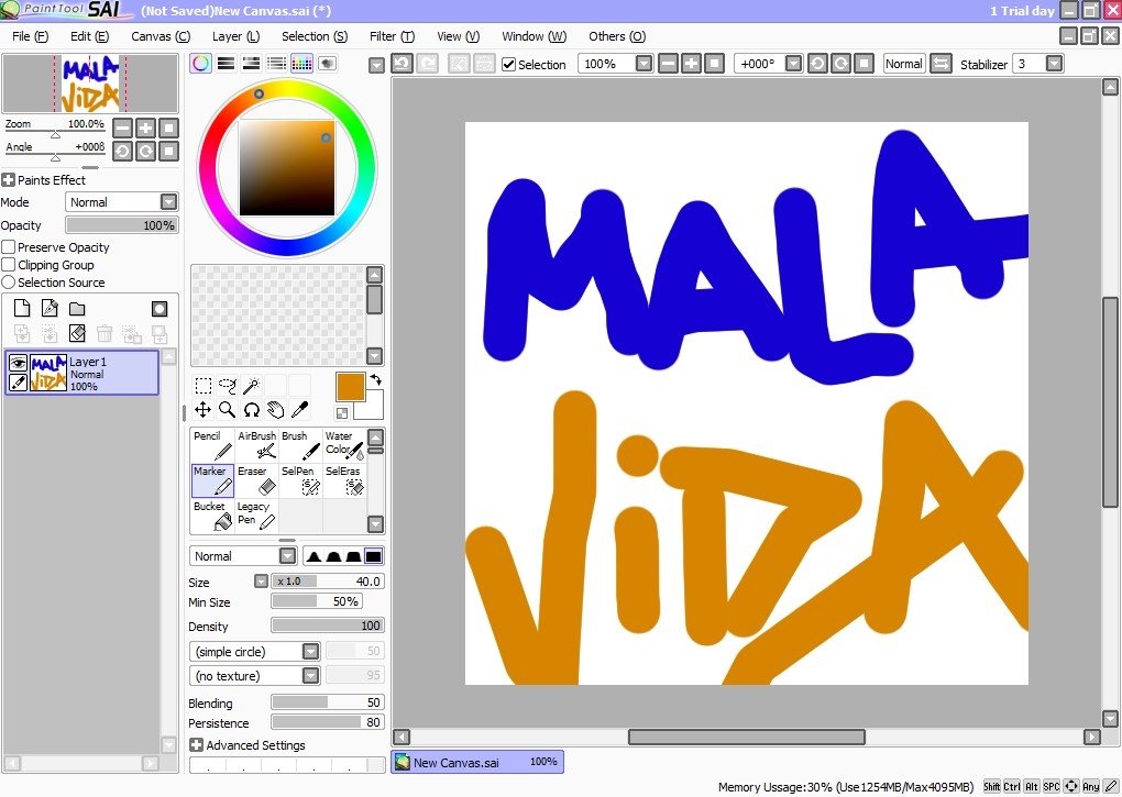 easy paint tool sai mac