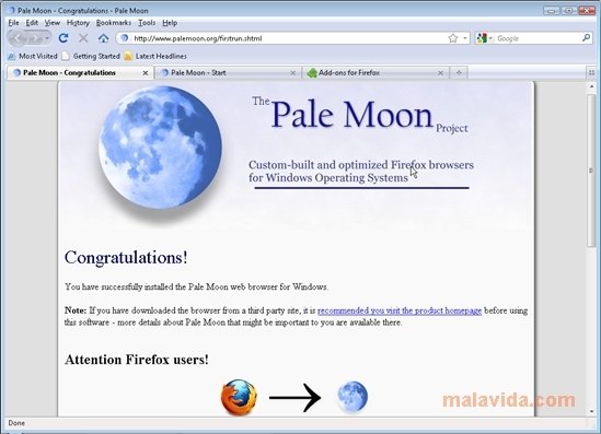 instal the last version for windows Pale Moon 32.4.0.1