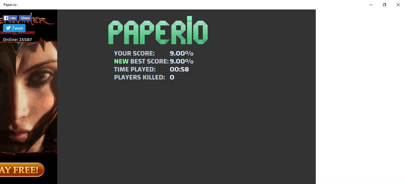 Paper.io 1.1.2.0 - Скачать на ПК бесплатно