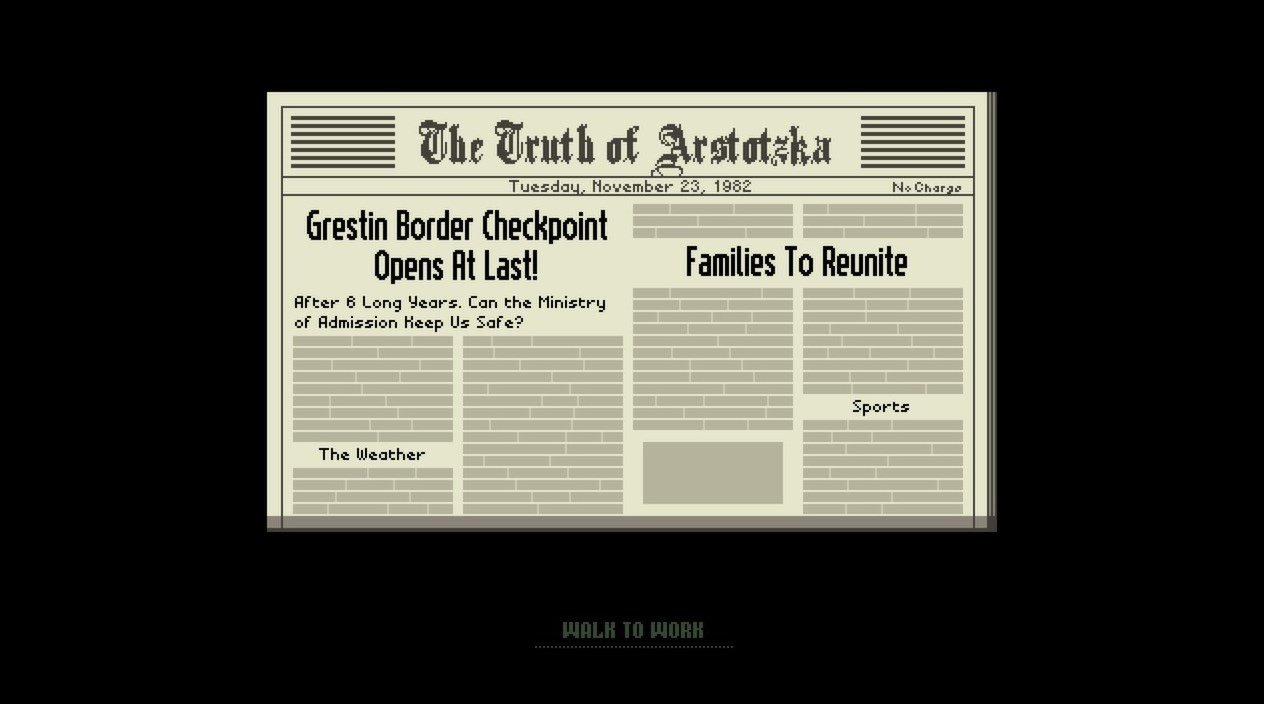 Papers, Please for Windows - Download it from Uptodown for free