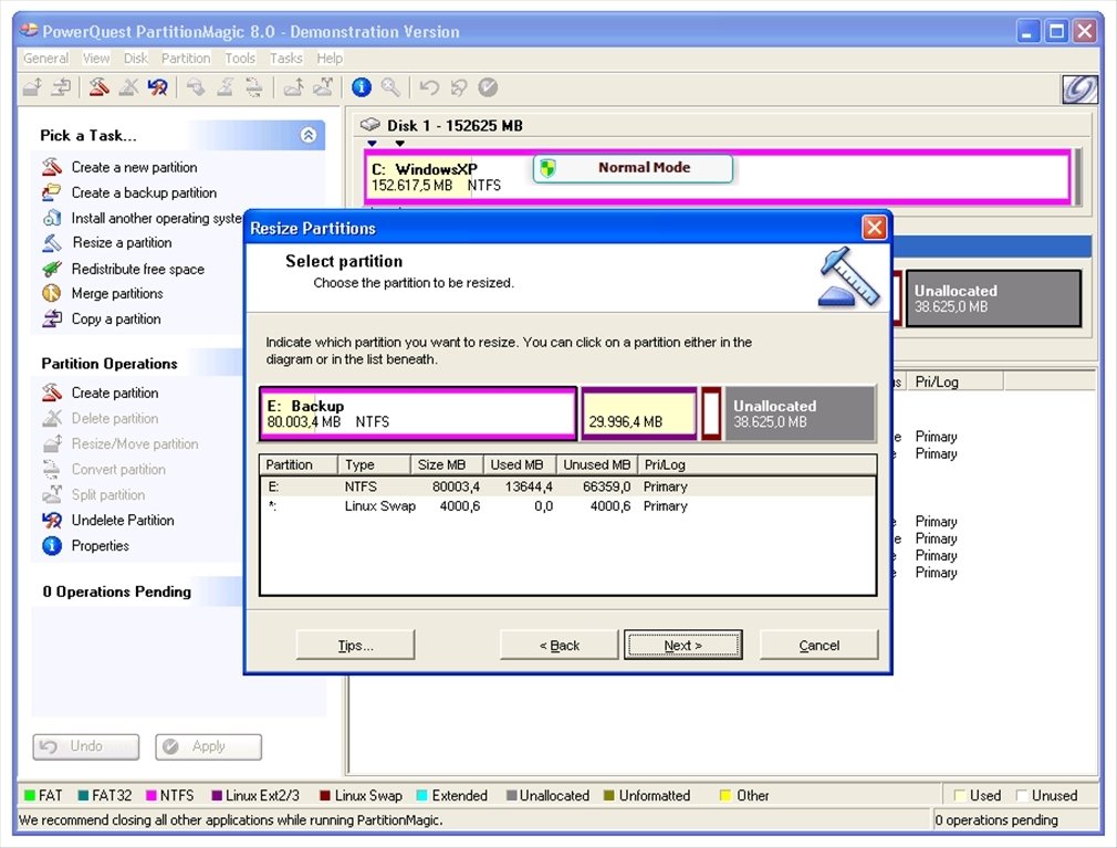 descargar powerquest partition magic 8.0 español