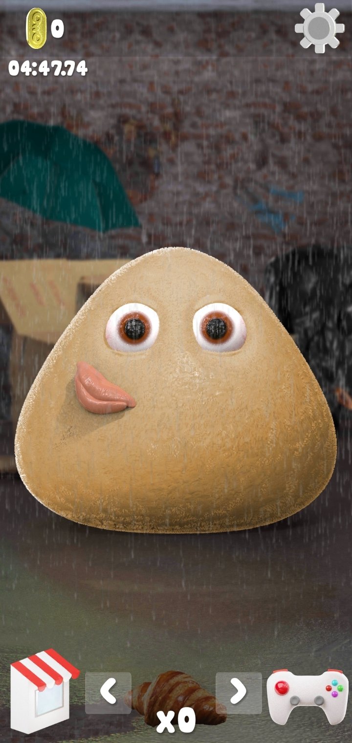 JOGUEI o Pou da vida real (Pou RTX) 