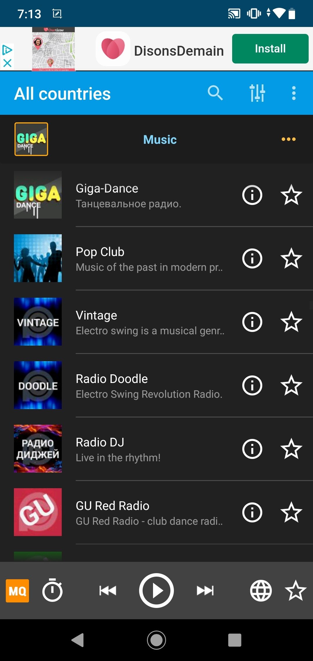 PCRADIO Radio Online Android 