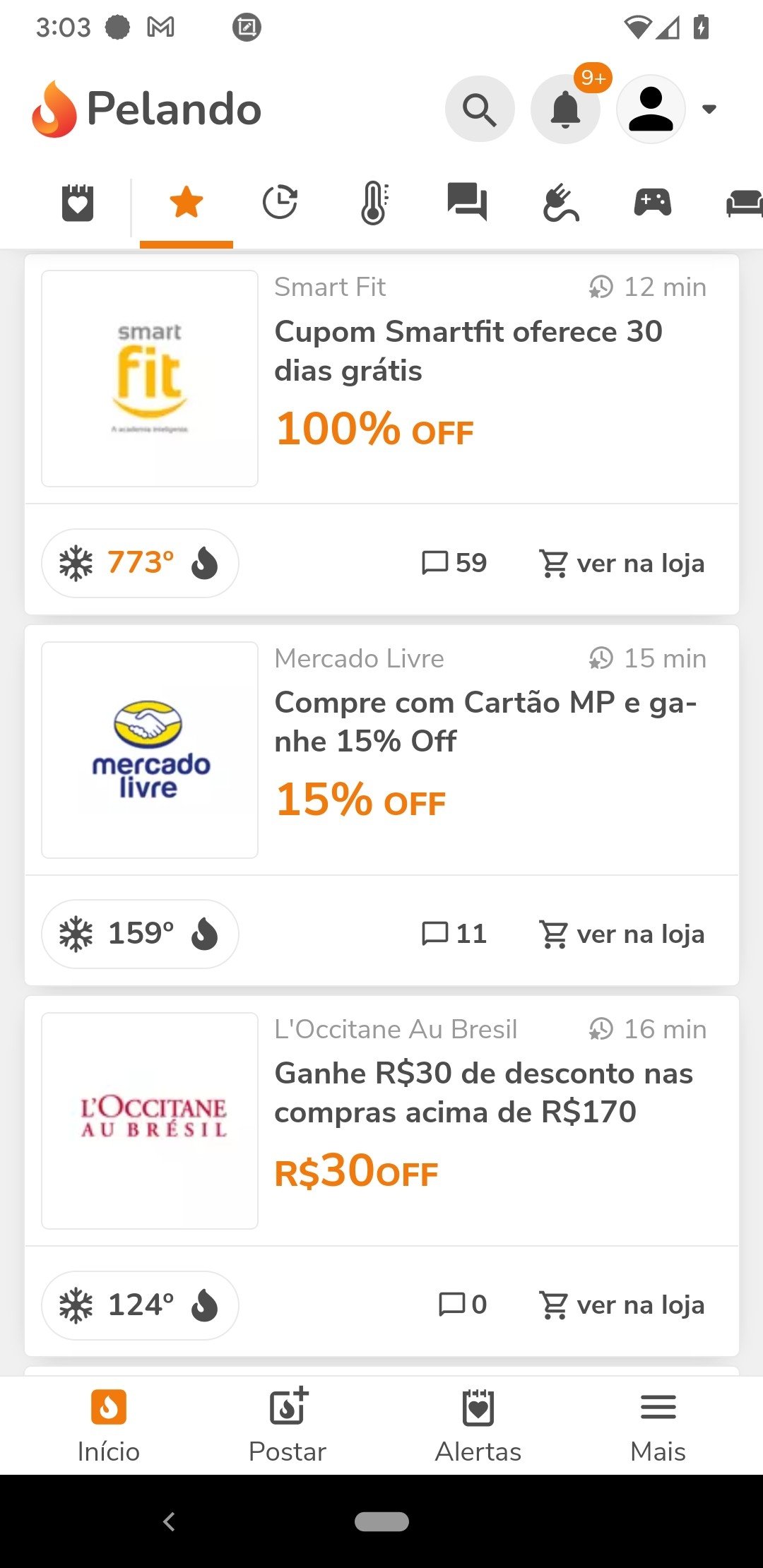 Pelando Ofertas, Loja Online