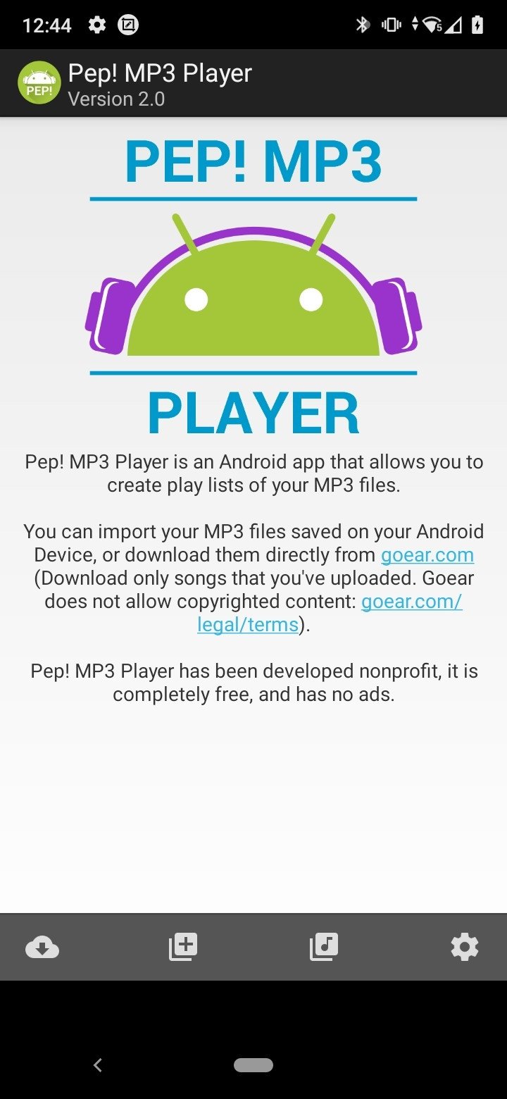 Pep! MP3 Downloader Android 