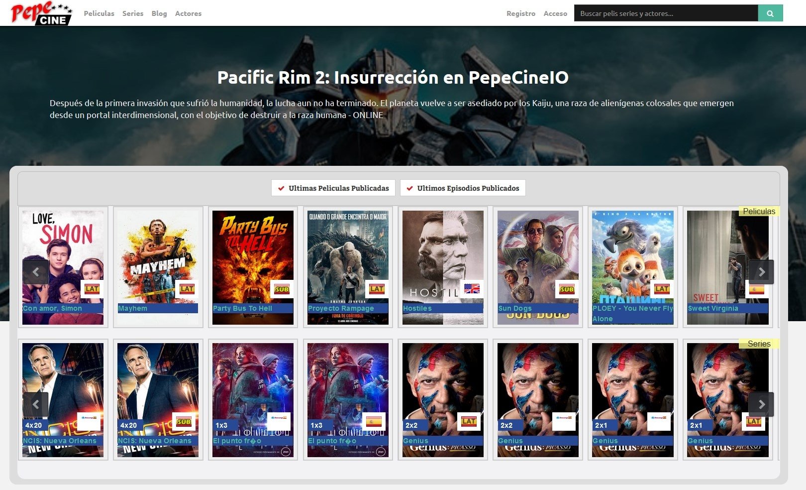 Pepecine - Descargar y ver pelÃ­culas y series gratis