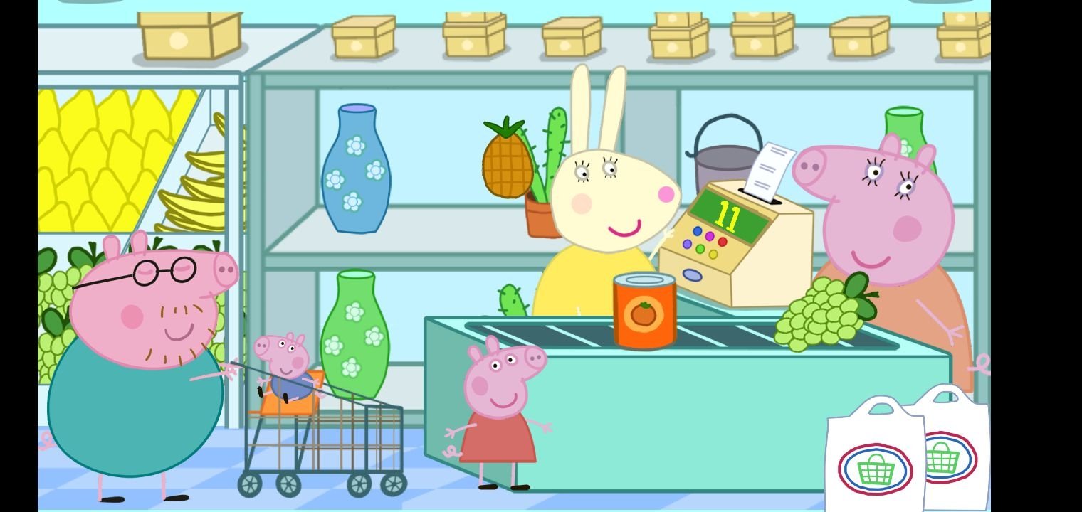 Peppa en el supermercado - Peppa Pig