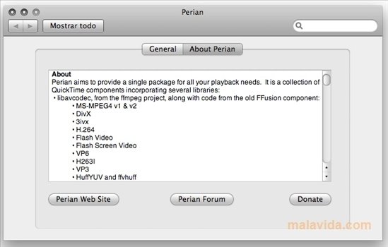 Codec Pack For Mac Perian