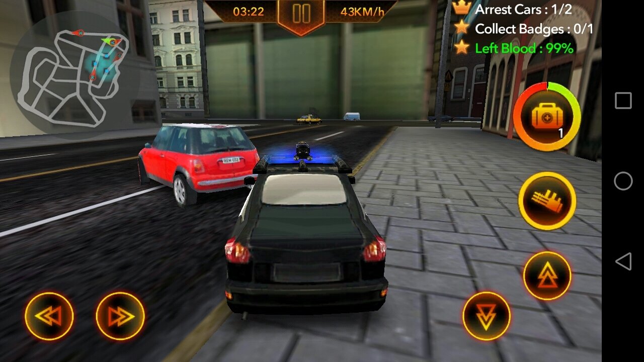 Download do APK de Polícia correr atrás Carro Fuga Plano secreto 3D para  Android