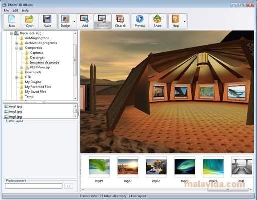 Photo! 3D Album 1.2 Descargar para PC Gratis