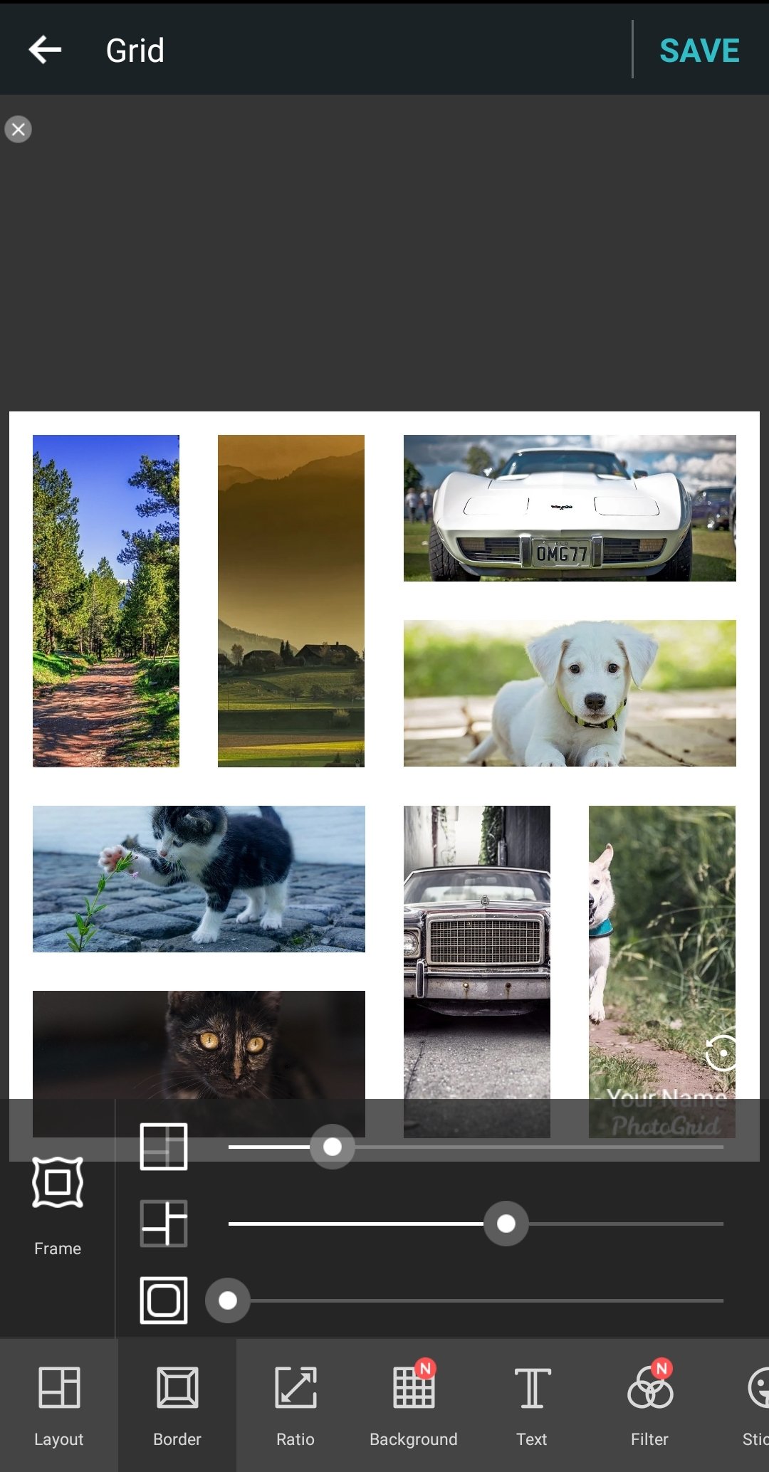 Photo view with Staggered Grid Layout ...