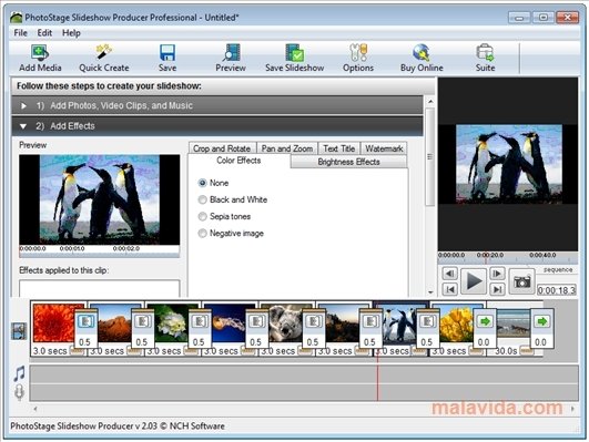 download nch photostage slideshow producer professional
