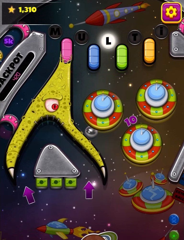 Space Pinball, Free Online Games