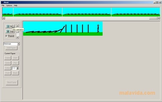 Pivot stick animator portable