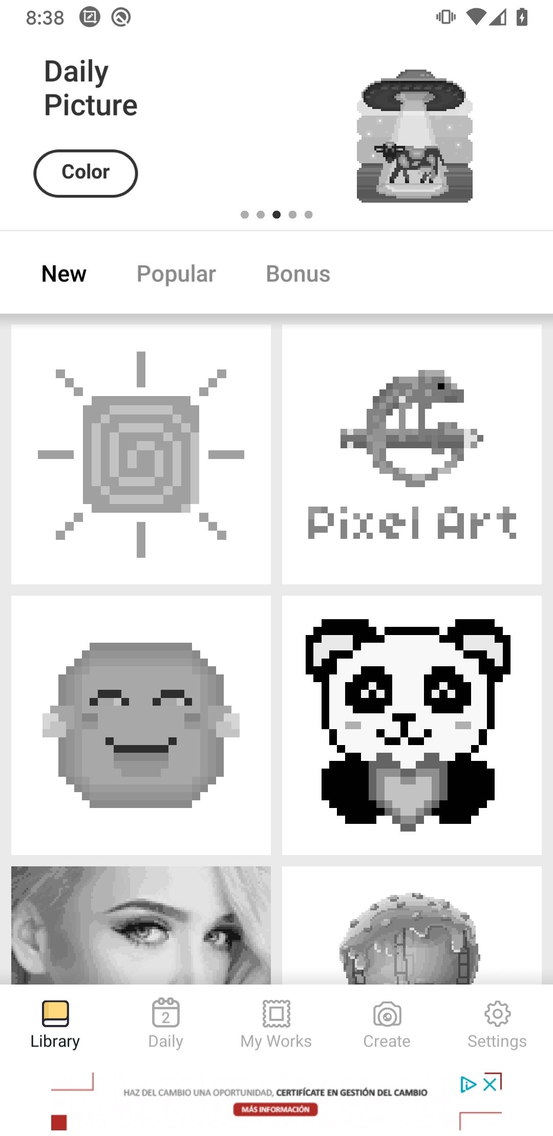 Pixel Art Livre De Peinture à Numéros 46 Télécharger