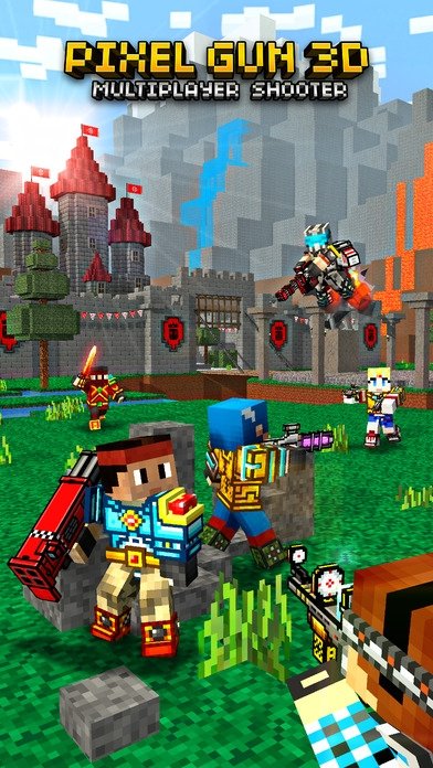 Pixel Gun 3D - Descargar para iPhone Gratis - 392 x 696 jpeg 91kB