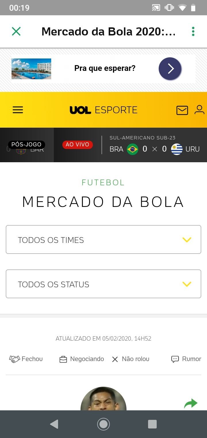 Placar UOL - Futebol - Apps on Google Play