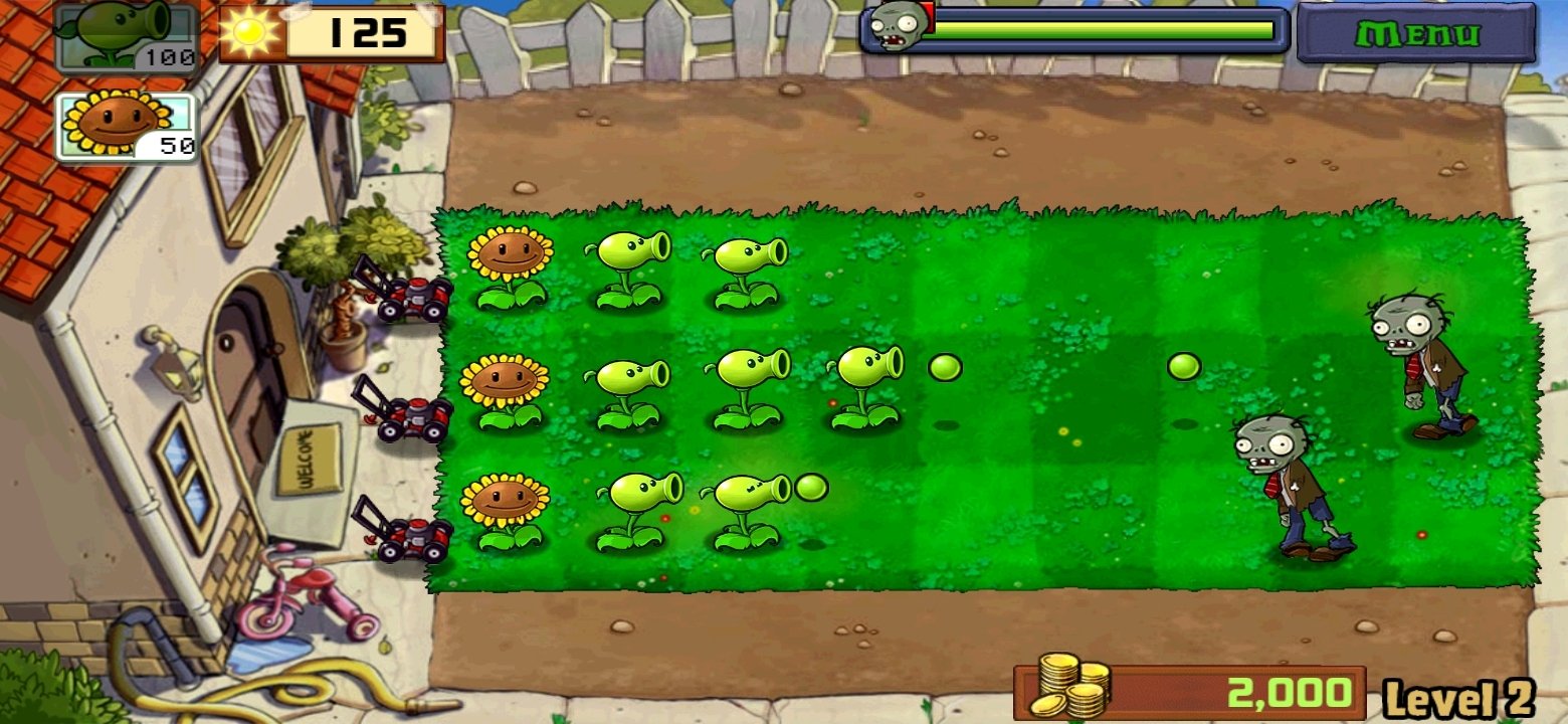 Plants vs. Zombies FREE v3.4.4 Apk Mod [Dinheiro Infinito]