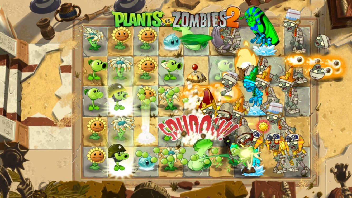 plants vs zombie 2