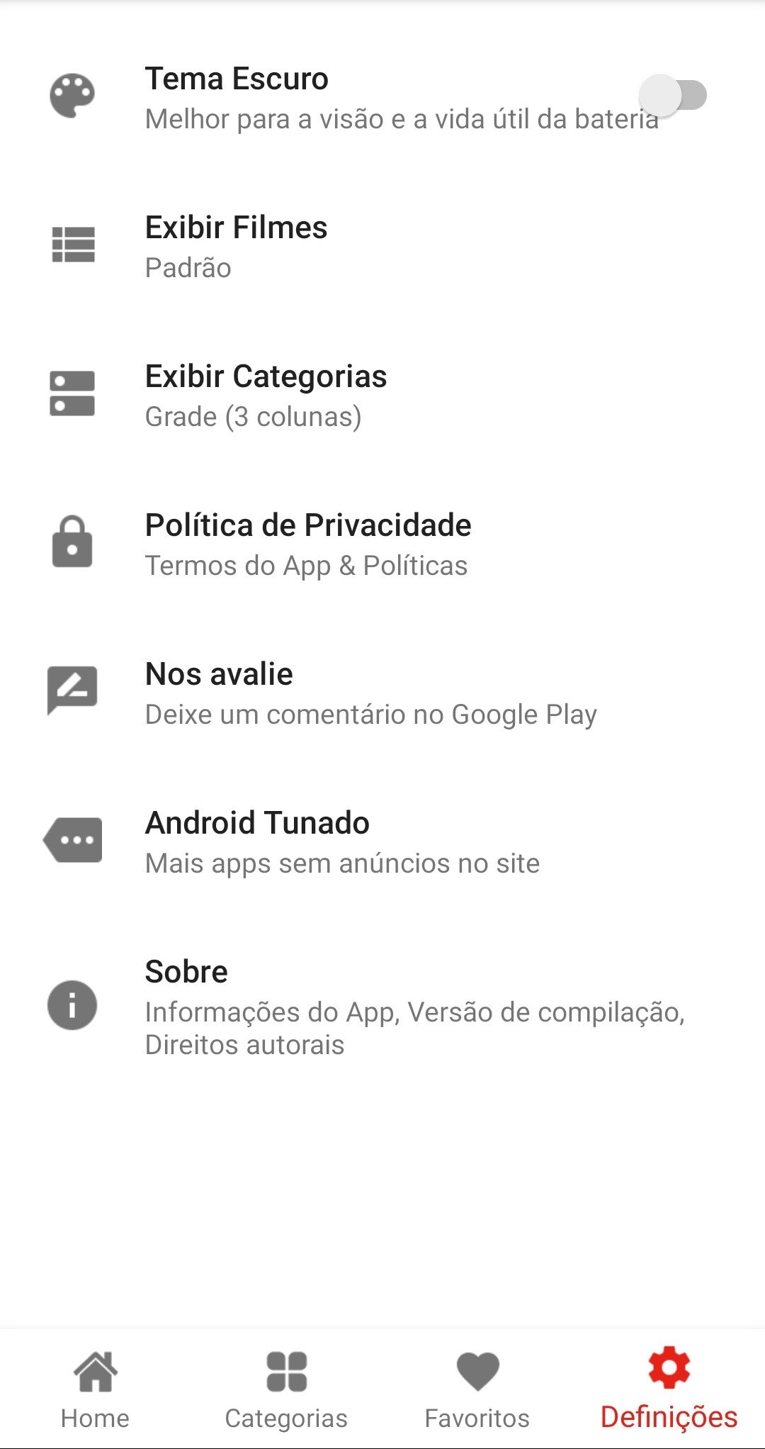 Projetocine: Filmes Series para Android - Download