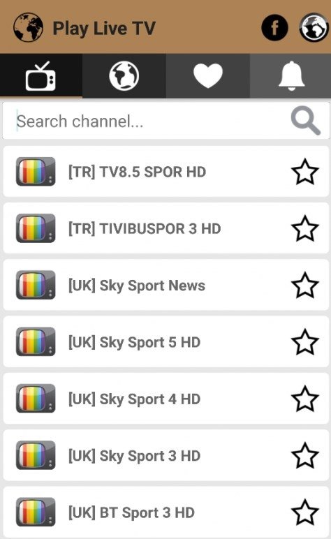 Online tv app on sale apk