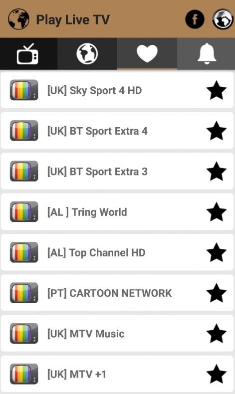 Play Live TV for Android Free