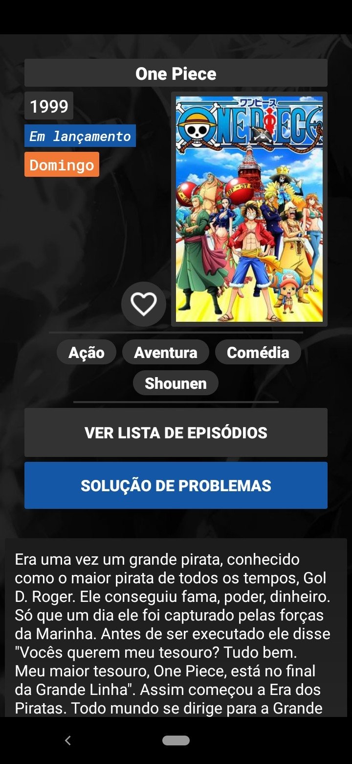 assistir one piece dublado anitube