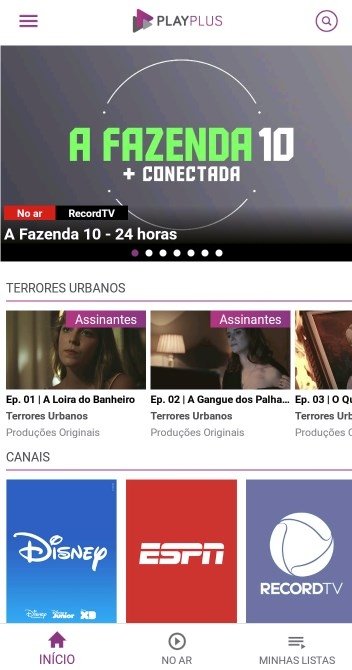 PlayPlus, app de streaming do Grupo Record, chega a 50 mil downloads em 3  dias - Canaltech