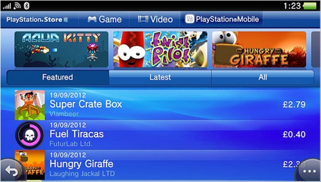 playstation mobile games