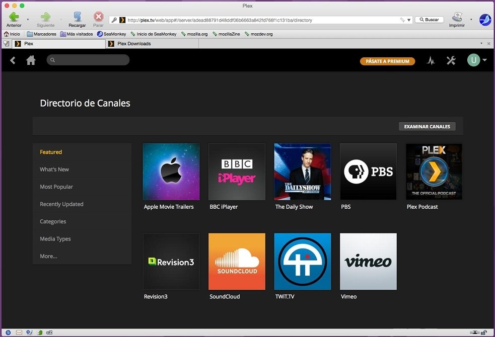 plex media server mac download