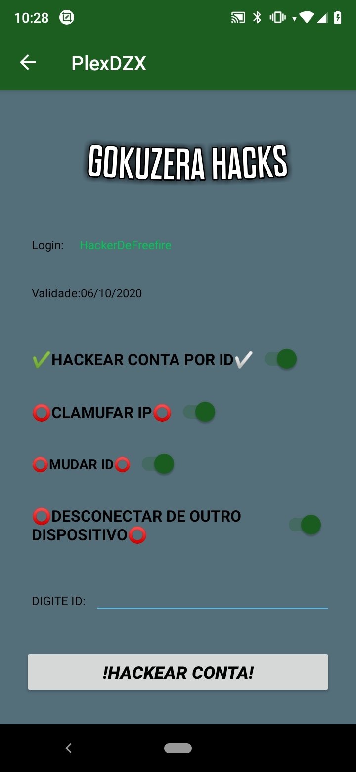 id dos verificados do ff