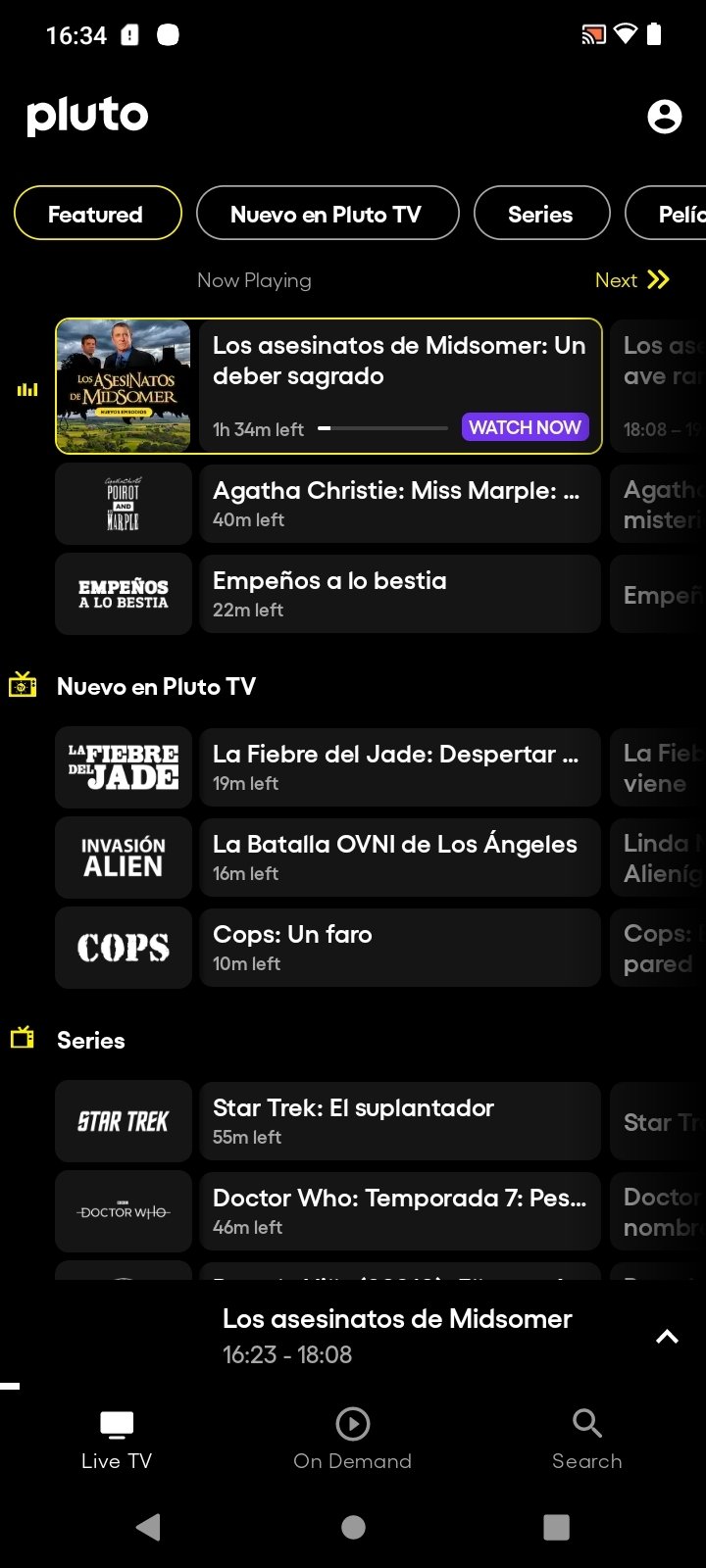 Pluto Tv 5 11 1 Descargar Para Android Apk Gratis