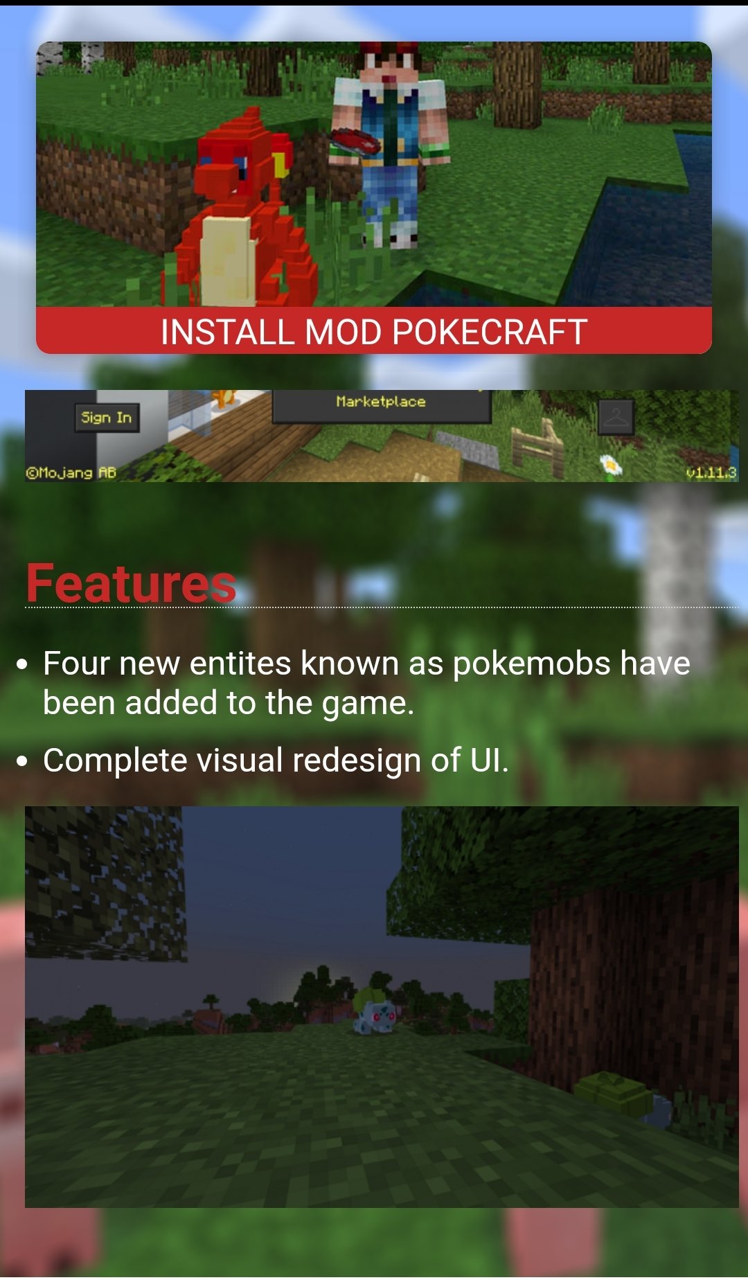 Pokecraft APK Download for Android Free