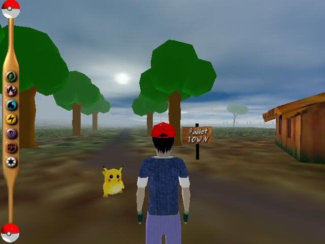 Игра покемоны компьютер. Pokemon 3d World.