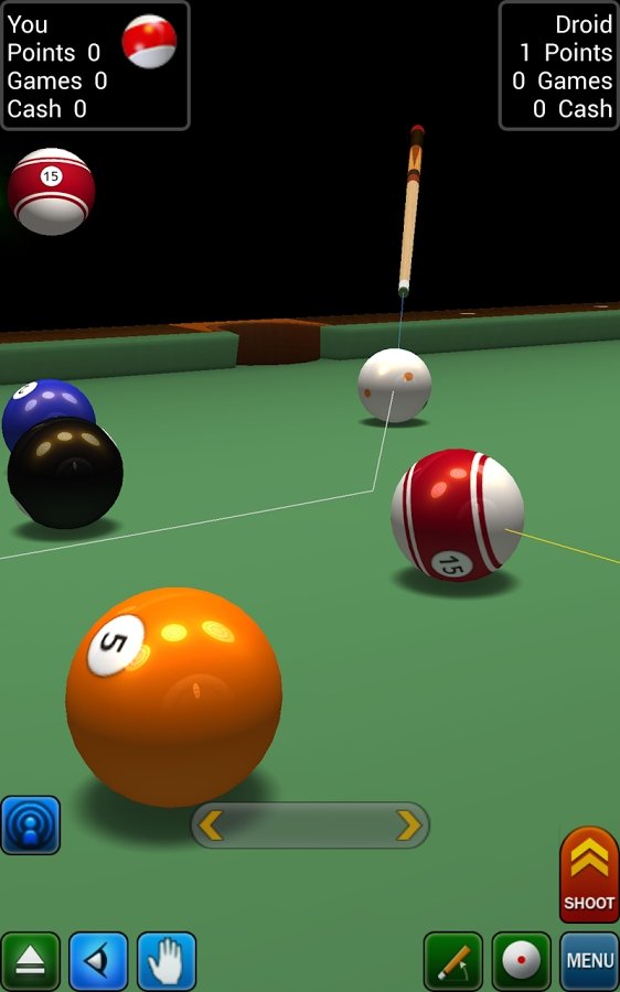 Pool Break Lite 3D Billiards 8 Ball Snooker Carrom