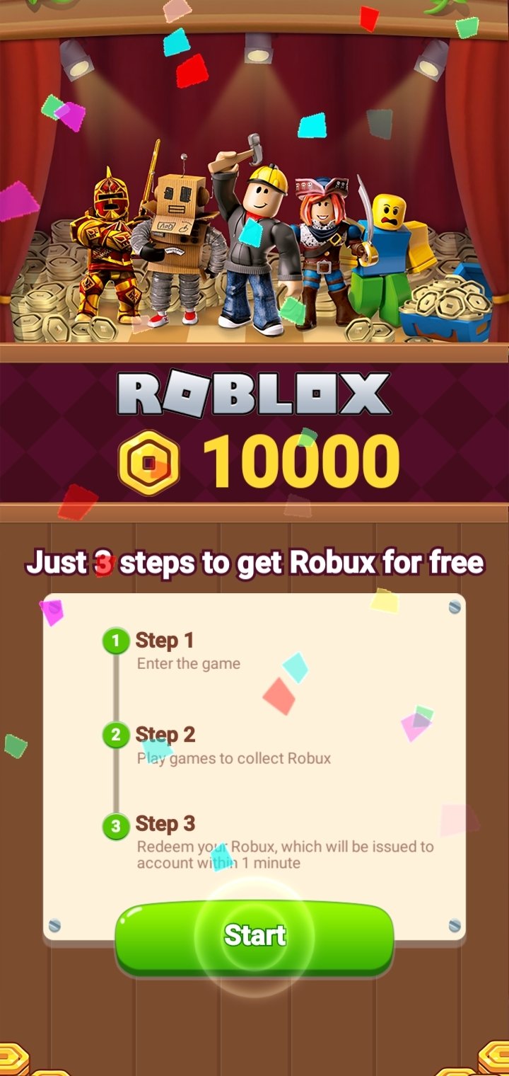 You Collected 10,000 ROBUX - Roblox