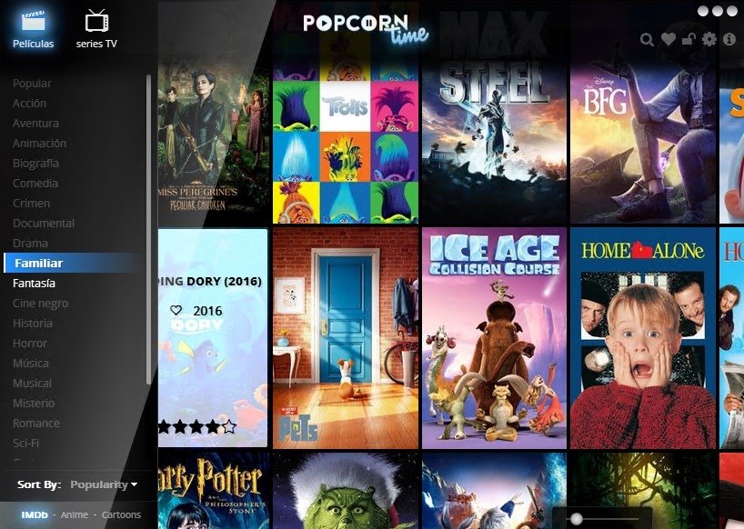 does popcorn time download on my computer