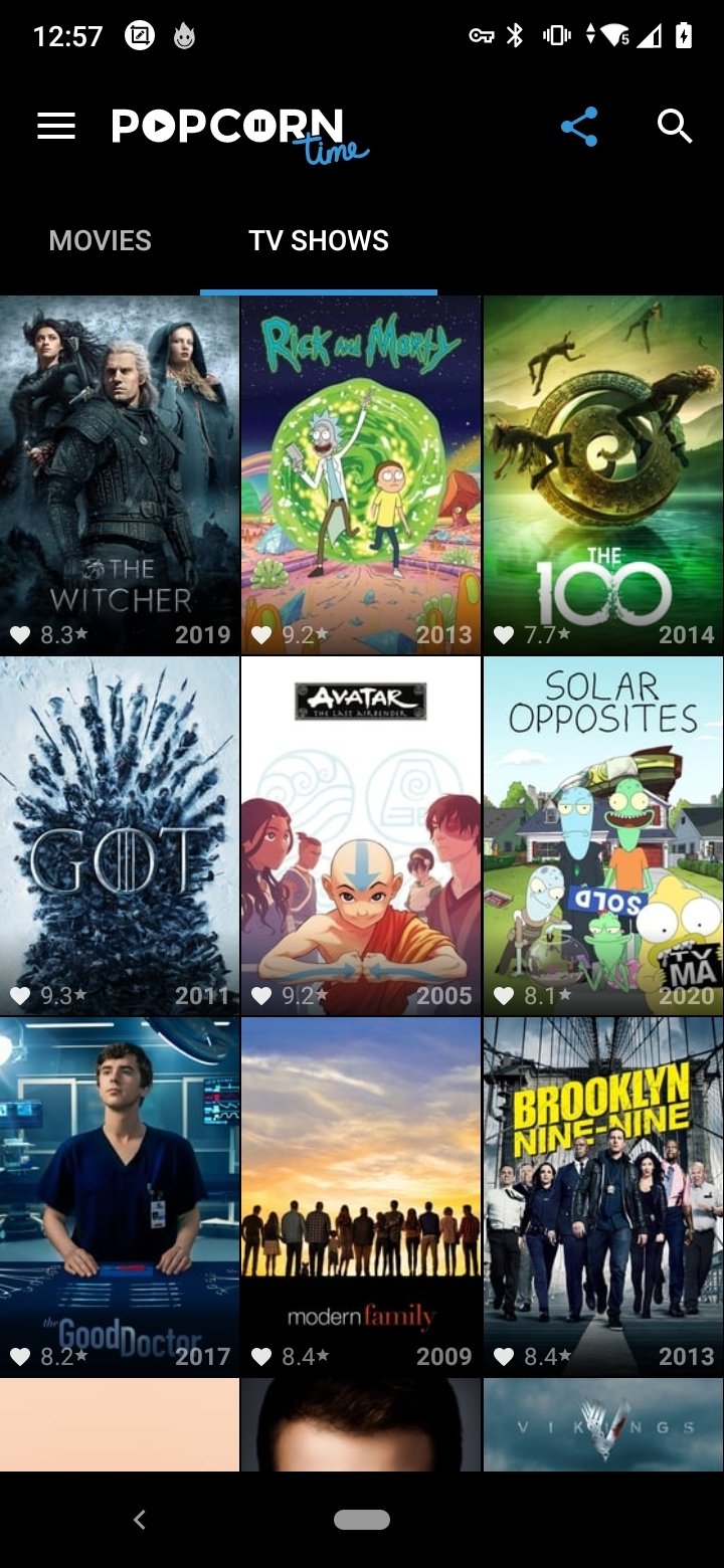 popcorn time new update