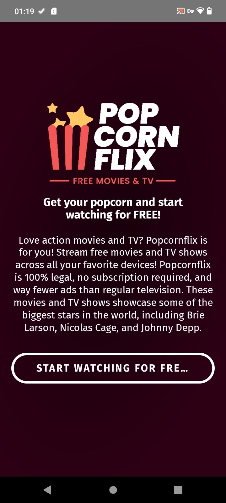 Descargar Popcornflix 7 36 APK Gratis Para Android
