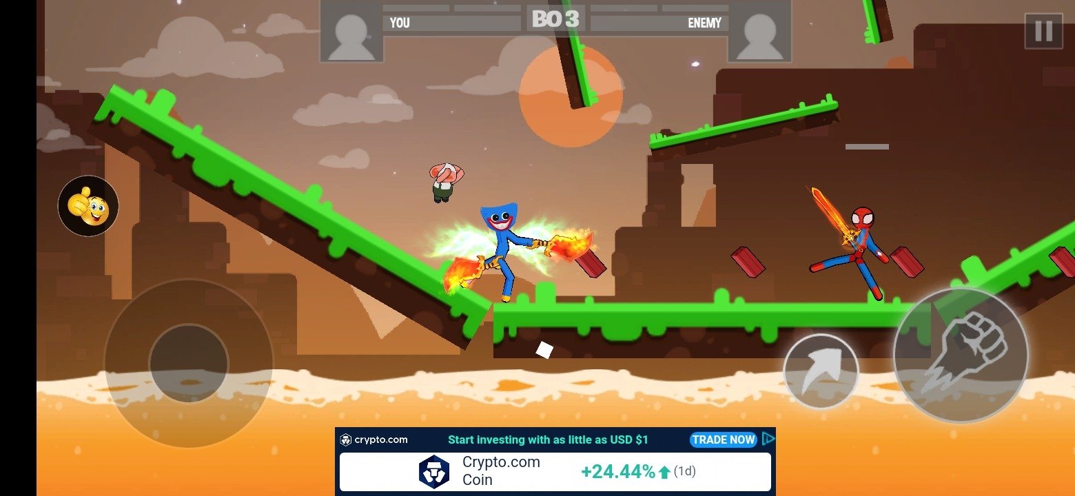 Spider Stickman Fight 2 - Supreme Stickman Warrior Game for Android -  Download