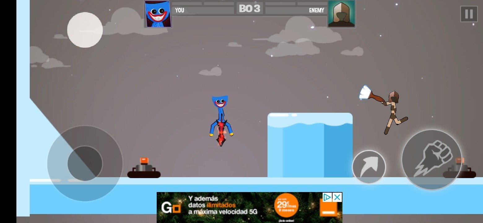 Poppy Stickman Fighting 1.0.30 - Скачать для Android APK бесплатно