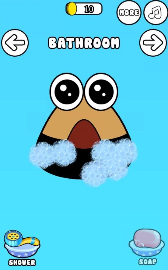 pou is the tamagochi of android(its free and very good app)