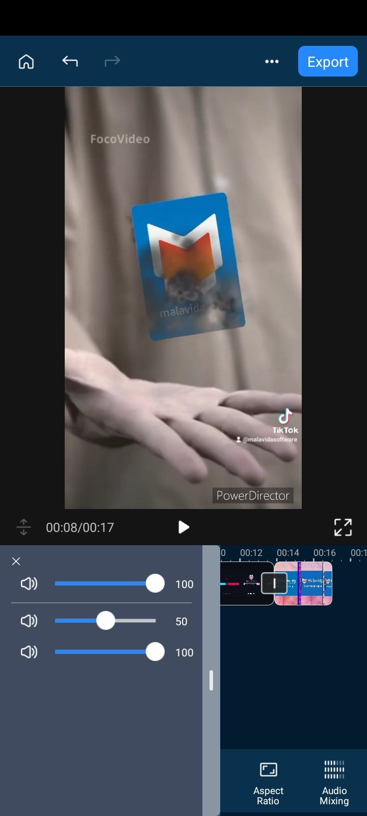 Powerdirector video editor app