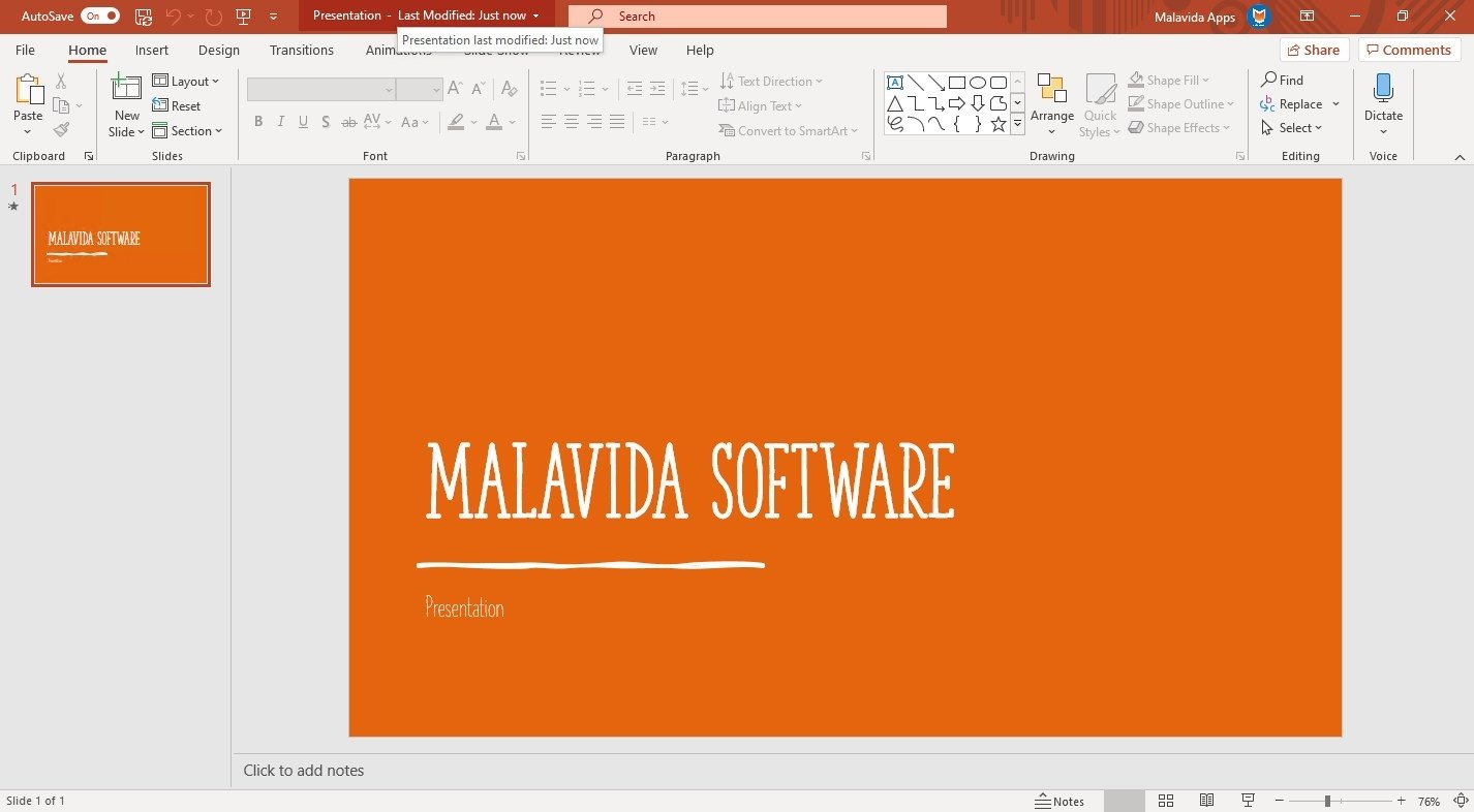 PowerPoint Online (English) - Free