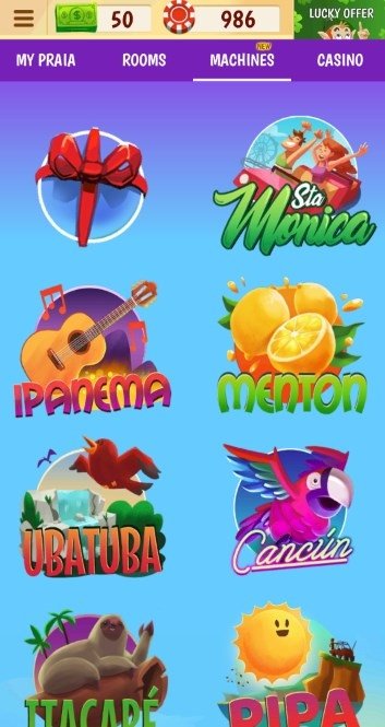 Praia Bingo App