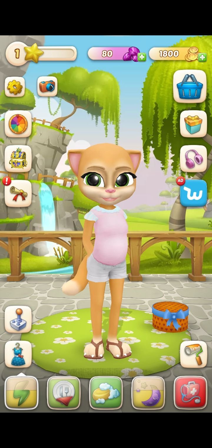 Pregnant Talking Cat Emma 2.9.3 - Скачать для Android APK бесплатно