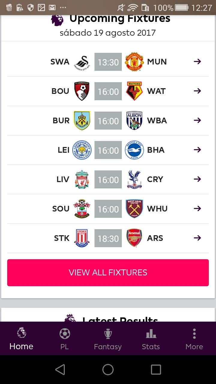 English Premier League::Appstore for Android